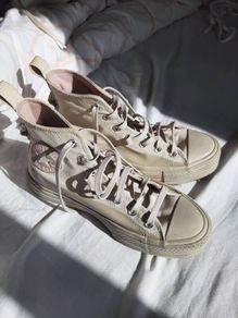 Converse platform runner boots size uk 6