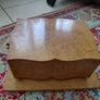 Antique French Art Deco wooden cigarette cigar box, 1920s Image 7