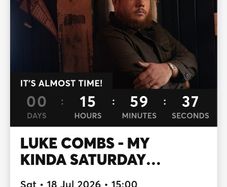 Luke Combs tickets