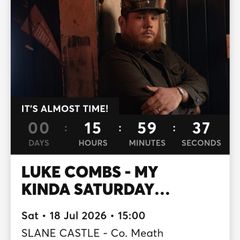 Luke Combs tickets