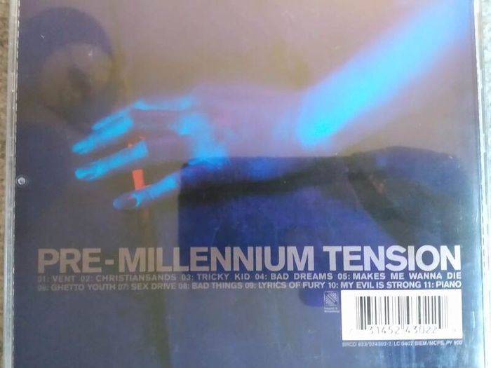 Tricky - Pre-Millennium Tension CD (1996) Electronic Trip Hop EX+