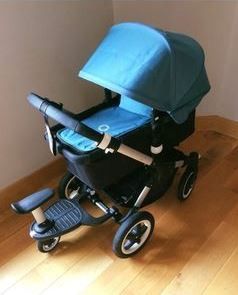 Bugaboo Buffalo Pram & Stroller Bundle - Blue
