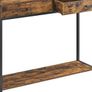 Console Table with 2 Drawers Image 7
