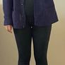 Navy Cardigan Image 2