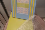 Electric stripe photo frame
