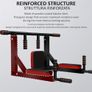 Pull up bar for wall mounting multifunctional pull-up bar, ceiling mounting, pull-up station, chin up dip station Image 2