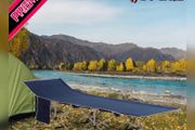 Oxford Cloth Folding Single Camping Bed Lounger Blue (FREE SHIPPING)