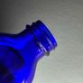 390 - Beautiful Vintage Cobalt Blue Glass Decorative Collectible Milk of Magnesia Bottle Image 3