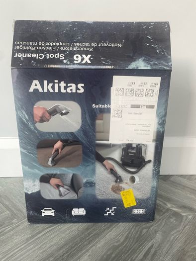 Akitas x6 spot carpet cleaner
