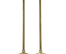 Pair of Vintage Brass Owl Toasting Forks