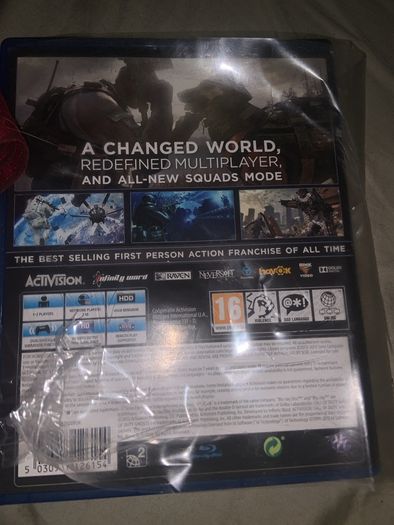 Call of Duty Ghosts PS4 Disc