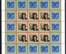1993 Australia Inter Parliamentary Conference, Canberra Stamp Sheet Mint Never Hinged (MNH)