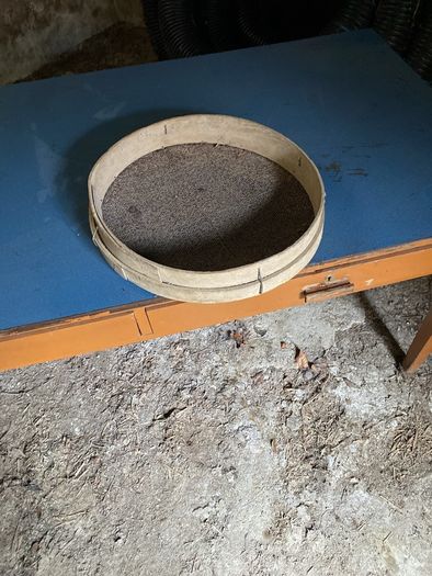 Wooden Grain Riddle Flour Sieve