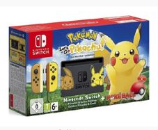 Pristine Nintendo Switch  Pokemon Pikachu & Lets go Eevee Limited Edition