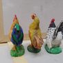 Vintage chicken figurines - for sale Image 2