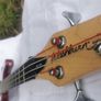 1994 Washburn XB-200 Bantam Bass (Mint Condition, 3-Knob Variant) + Fender Hard Case Image 5