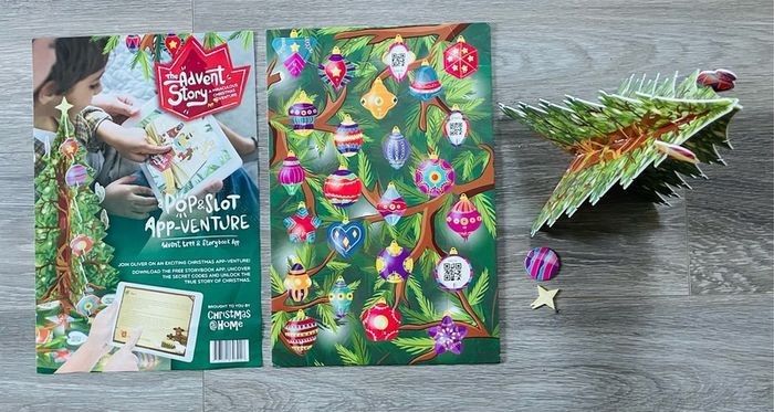 Christmas @ Home: The Advent Tree & The Advent Story Pop & Slot Adventure Activity & App-Venture