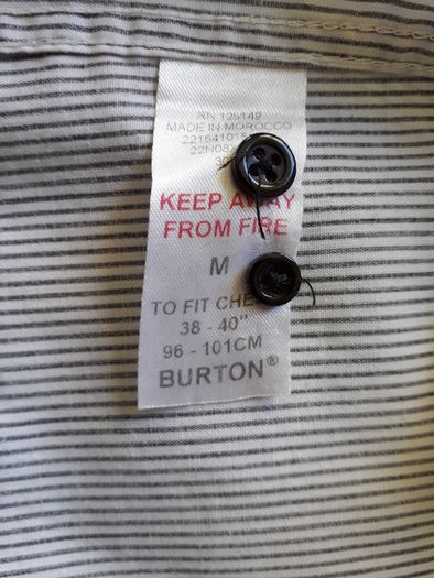 Burton Stripped Shirt M