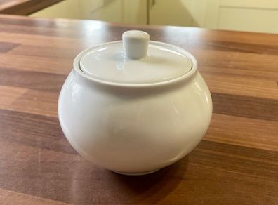 White Dunnes Sugar Bowl