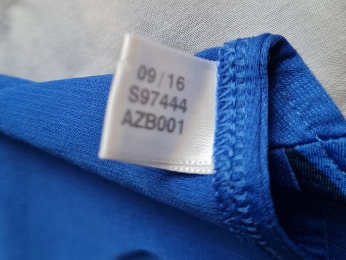 2016 adidas pro elite top Size large blue polyester In excellent condition