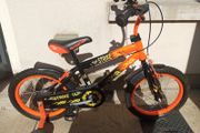 Kids strike bike size 16 inch wheels.