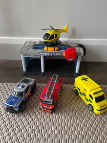 Dickie Toys Fire Rescue Station