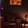 real Italian leather 3 2 1 couch Image 6