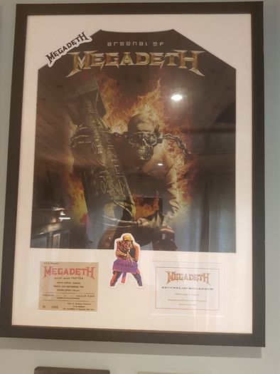 Megadeth Tshirt Dvd Bundle