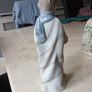 Porcelain  Figurines  X 2. Boy With  Lamb & Lady With Urn. Image 4