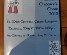 National Childrens Choir DVD, Longford 2013