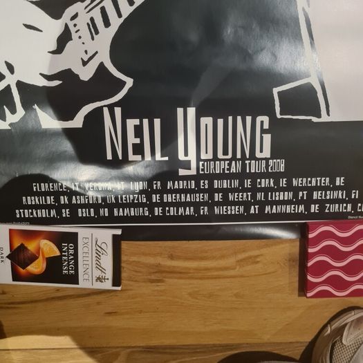 neil young poster