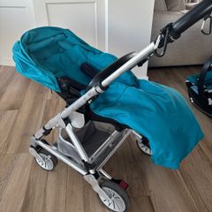 Mamas and papas 3 piece bundle, stroller, bassinet and car seat