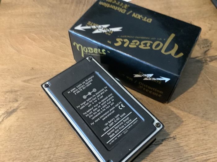 Nobels DT-XN Distortion Xtreme rare pedal box