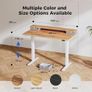 Electric Adjustable Height Desk, with 2 Fabric Drawers, 100x60cm Image 2