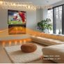 36/92cm Electric Fireplace Adjustable CD 12 Color Flame & Crackling Sound, 900W /1500W Fire Place with Precise 15/30C Thermostat, Intuitive Touch Screen & Remote, Perfect for Media Walls Image 5