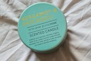 Bergamot &amp; Patchouli Scented Candle
