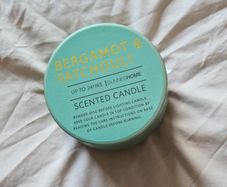 Bergamot & Patchouli Scented Candle