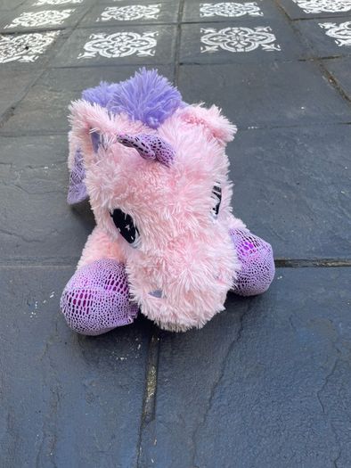Beautiful Large Pink Cuddly Girls Unicorn