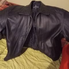 vintage and like new leather jacket xl