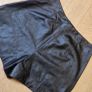 Zara Faux Leather Shorts - M Image 3