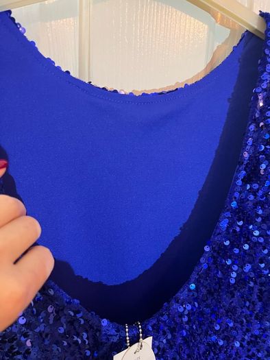 NEW Sequin Dress by Ad Lib London - Size 10 / Size 12