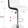 4 X Bar Stools  faux leather stools Image 2