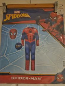 Halloween Costume Spider-man Jumpsuit and Mask