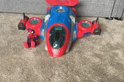 Spiderman Aeroplane and figure