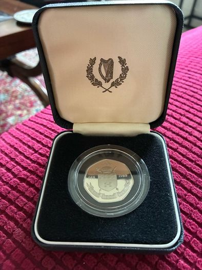 Dublin Millenium Commemorative 50 Pence Coin
