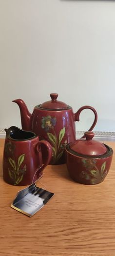 Pottery 3 pcs set