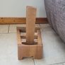 Handmade Oak guitar holder Image 6