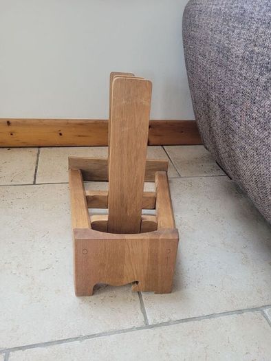 Handmade Oak guitar holder