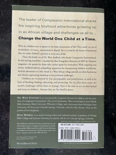 Too Small To Ignore Book