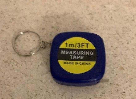 Measuring Tape Keyring